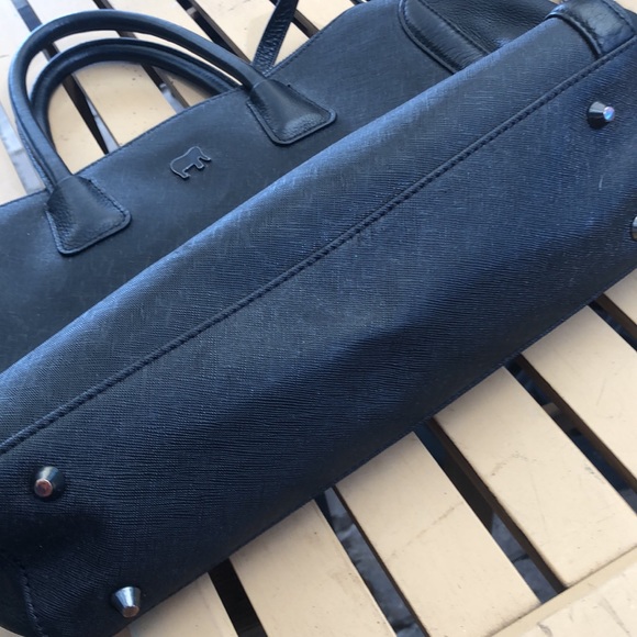 Leather Mywalit leather tote - black, very good condition. - Picture 2 of 5